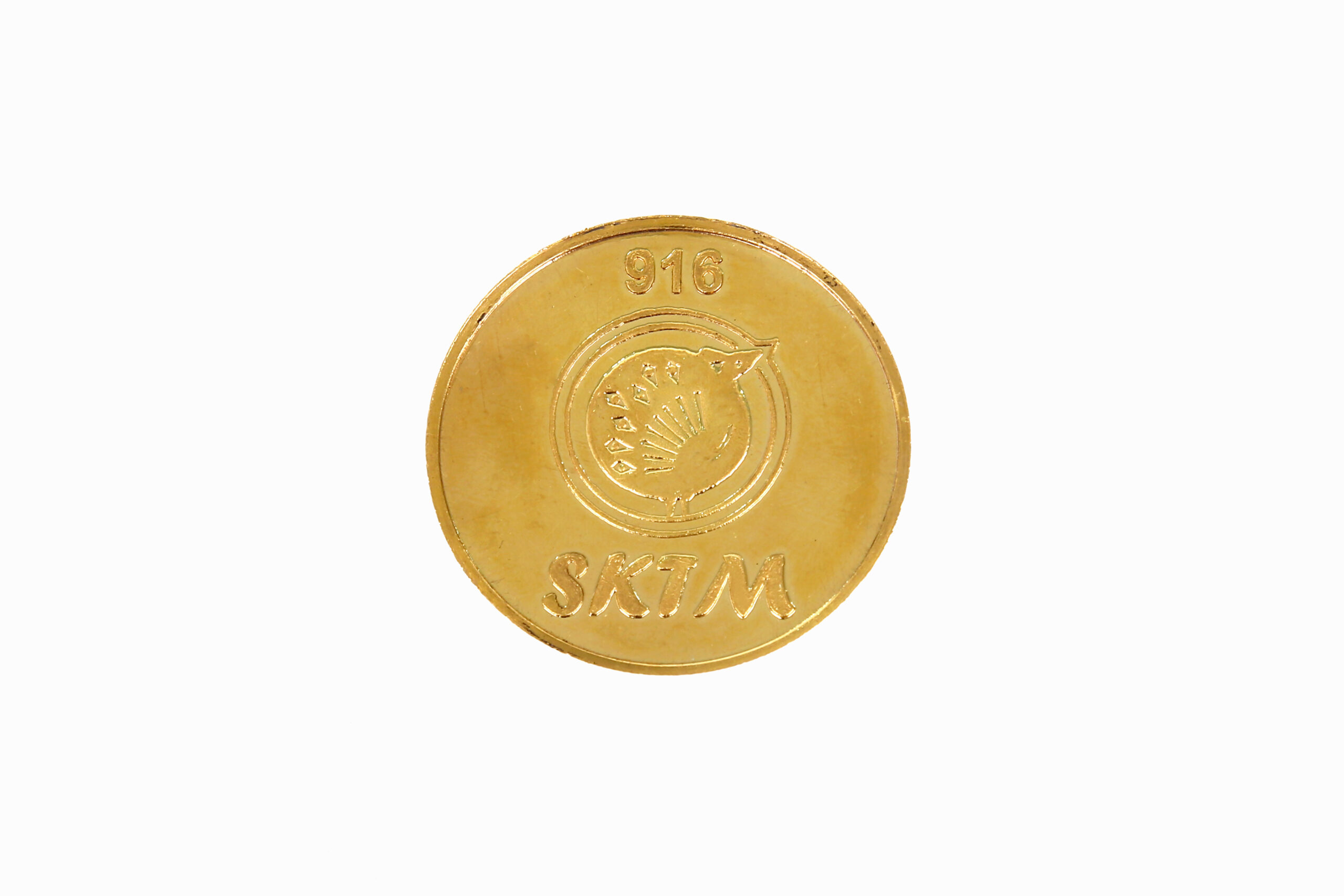 20 Gram 22KT Gold Coin 916 Purity